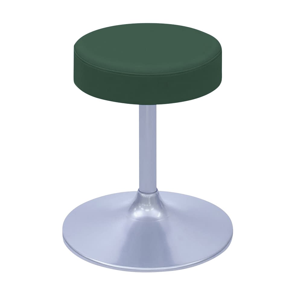 A型クランケチェアー φ360mm 24-9896-0014 ビニルレザーメディグリーン 高田ベッド製作所 TB-1562-01(H450)