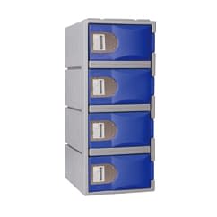 樹脂製耐酸キャビネット&薬品保管庫 薬品戸棚 25-2279-05 MTーSecurity T-H385L/4