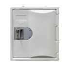 樹脂製耐酸キャビネット＆薬品保管庫 薬品戸棚 25-2279-08 MTーSecurity TS-W385S(385X500X460