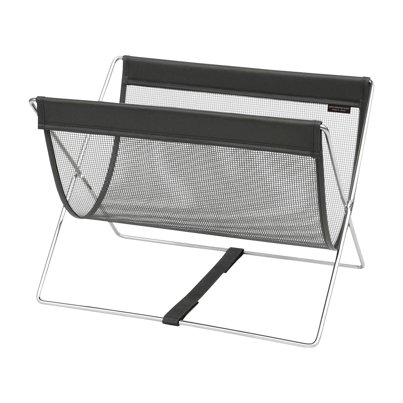 ミニサイドワゴン・メッシュレザー調P 脱衣カゴ 24-9891-00 サキ R-368BK