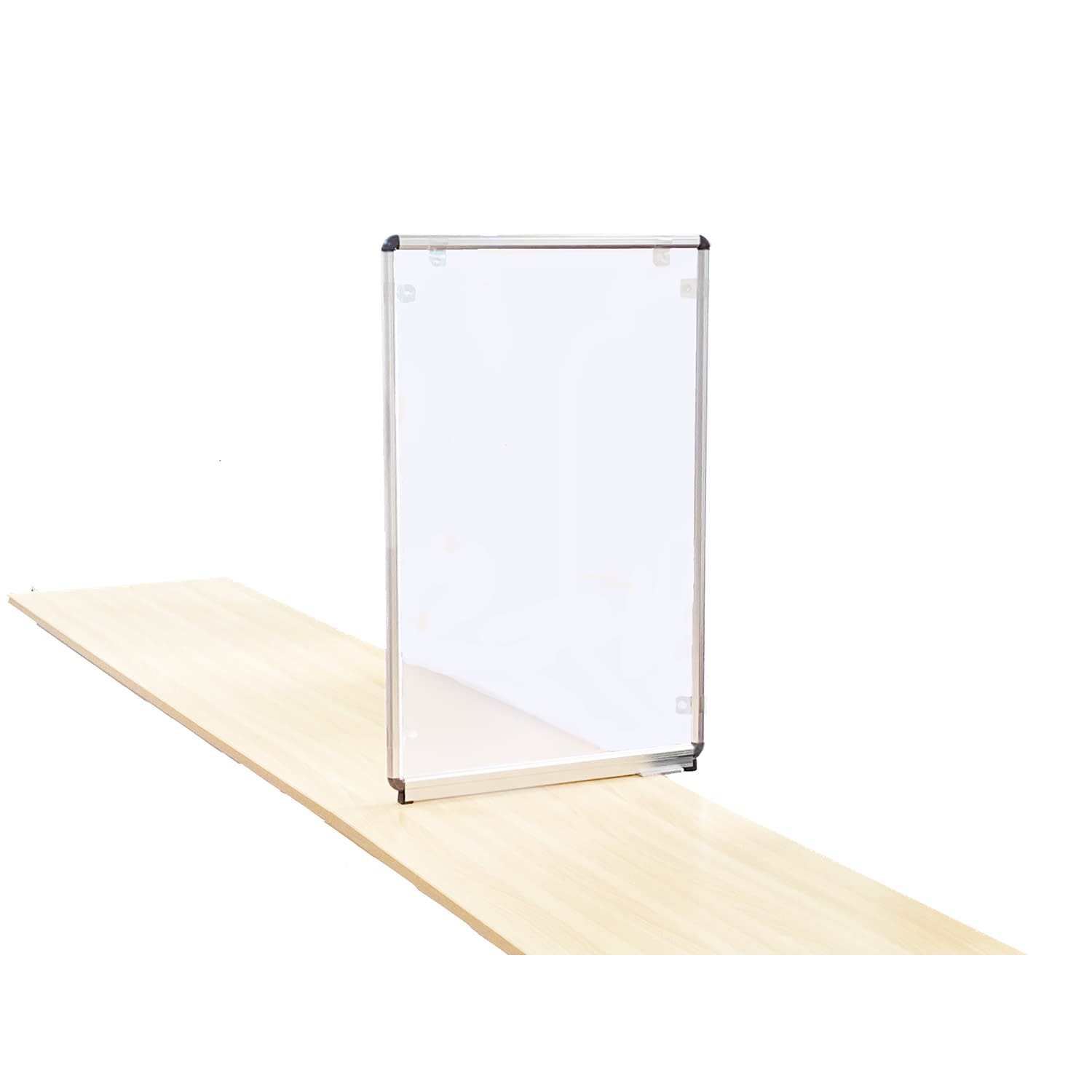 飛沫ガード(クランプ)シルバー 24-9773-04 不二ライトメタル 2FL-CLAMP-S60(2マイイリ)