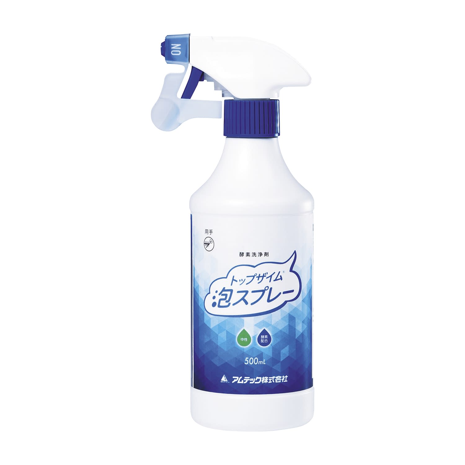 トップザイム 泡スプレー 25-2321-00 アムテック 500ML(1ホン)