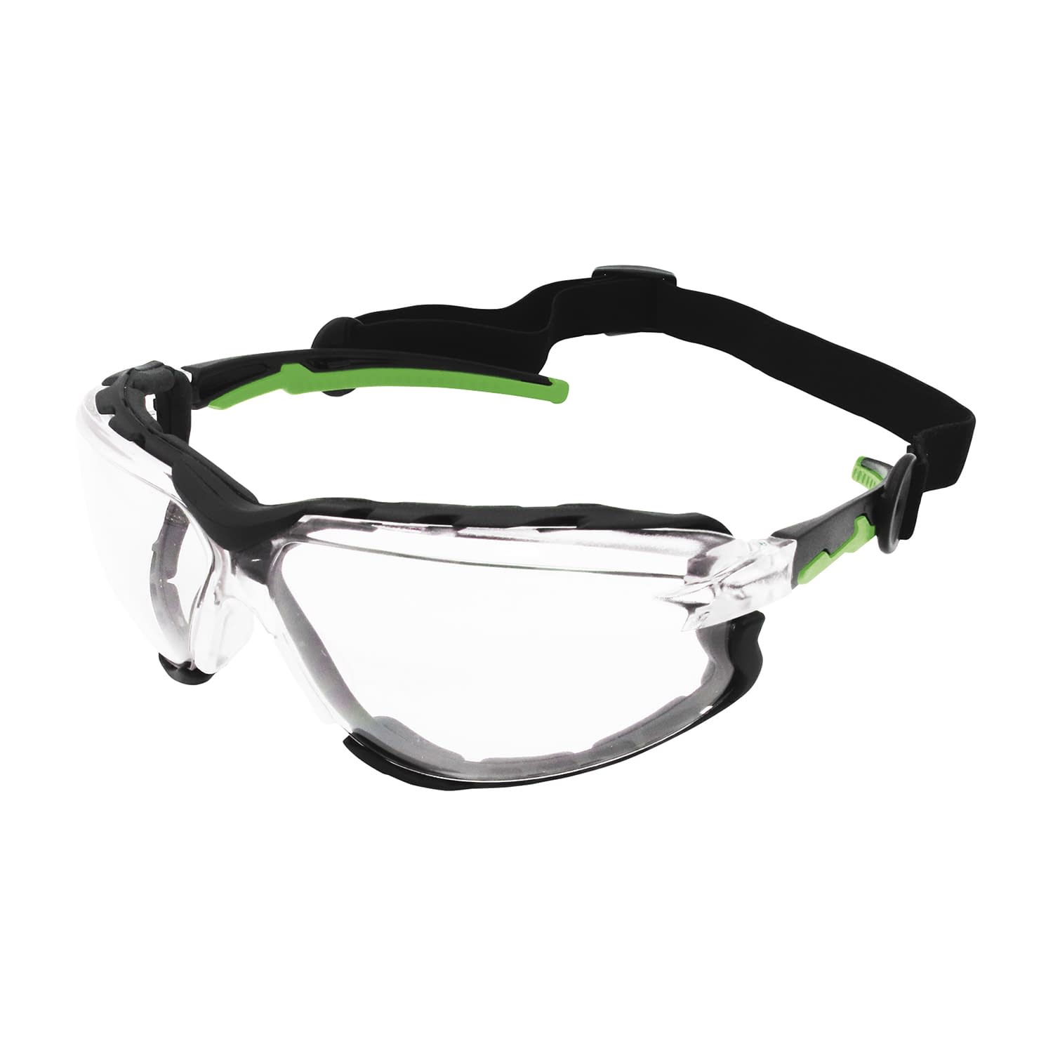 Dr.view Vプロテクト300 保護めがね 25-2127-02 ドクタービュー DRV-300G(グリーン/クリア)