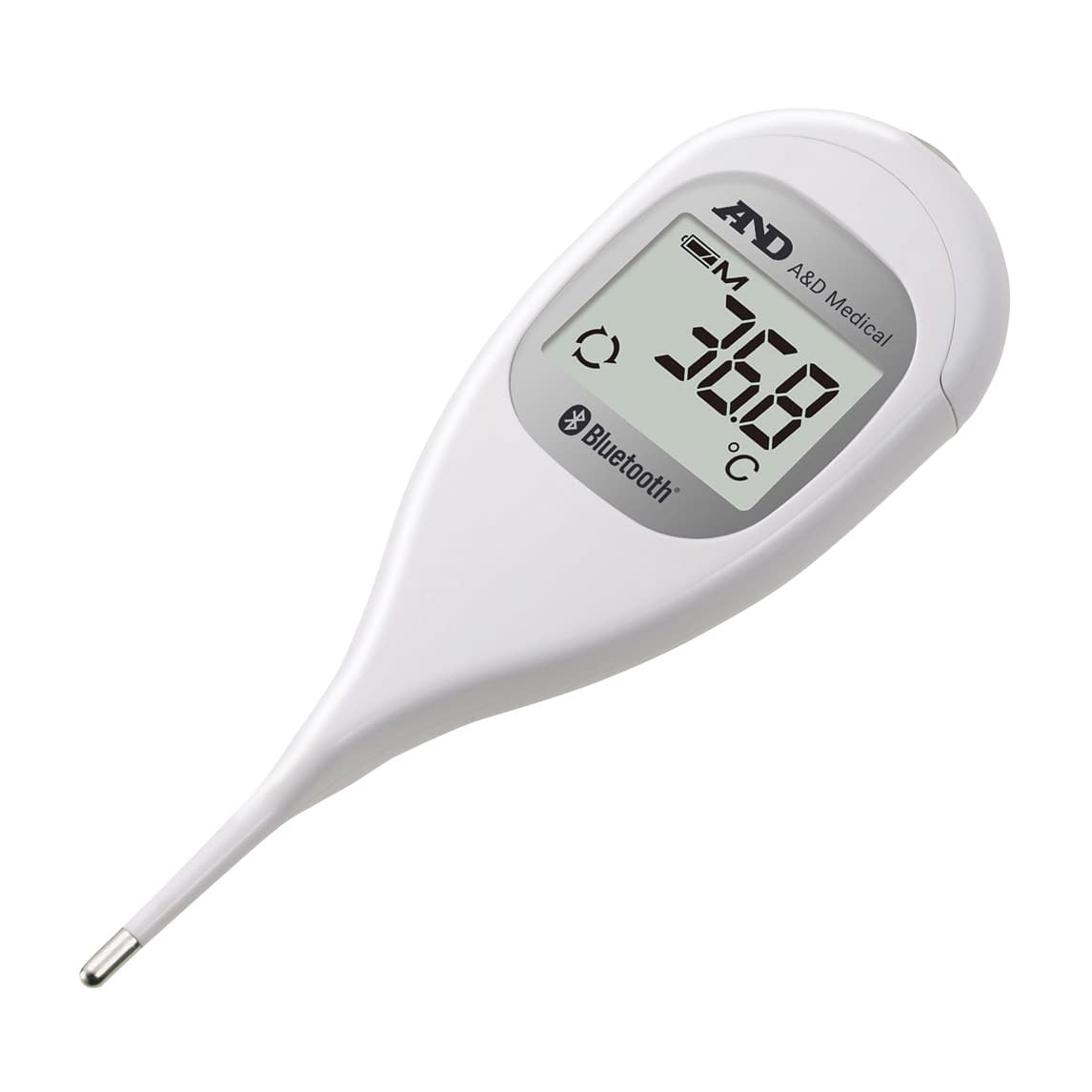 スマートフォン対応予測式体温計 電子体温計 24-9827-00 エー・アンド・デイ UT201LA-JC11