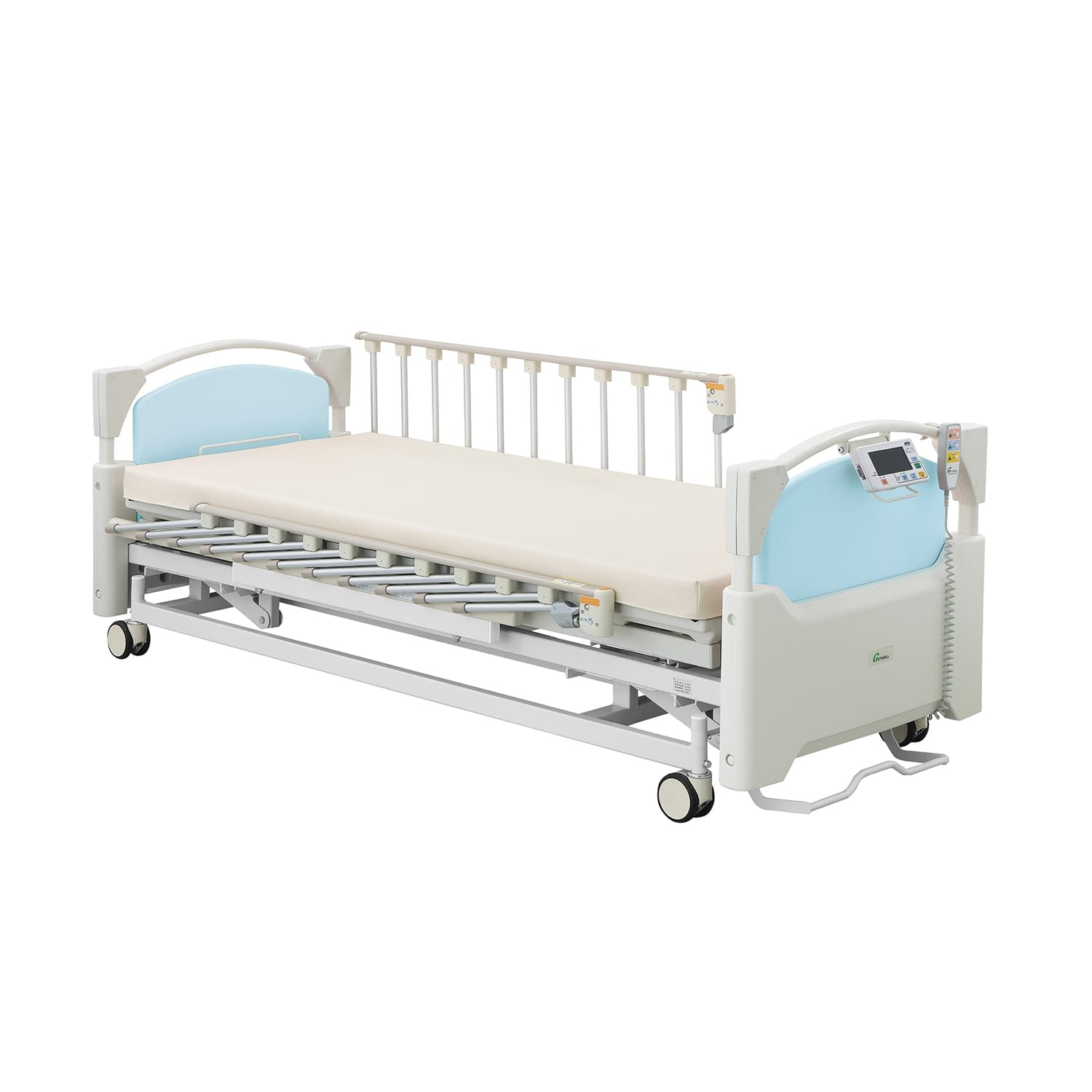 デジタルスケールベッド(検定付) ベッド式体重計 24-9850-0002 青 エー・アンド・デイ WAK-820-N