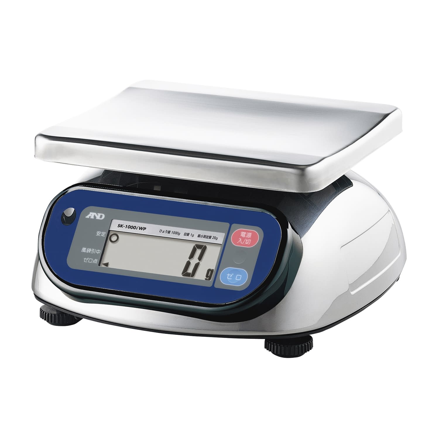 デジタルスケール 電子天秤 25-2283-00 エー・アンド・デイ SK-1000IWP