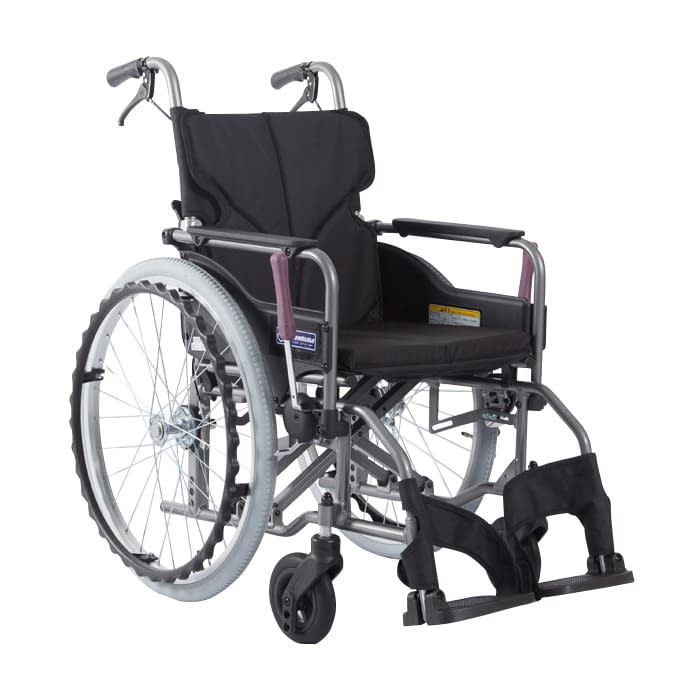車いす モダン Aスタイル モダンシリーズAスタイル 25-2358-0007 黒No.19 カワムラサイクル KMD-A22-40-M/SR