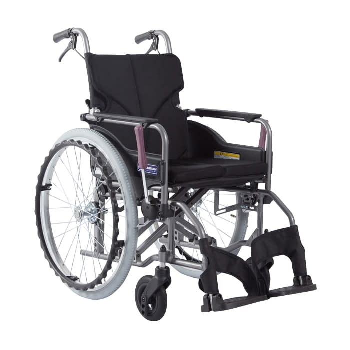 車いす モダン Aスタイル モダンシリーズAスタイル 25-2358-0008 黒メッシュNo.68 カワムラサイクル KMD-A22-40-M/SR