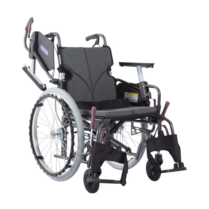 車いす モダン Cスタイル モダンシリーズCスタイル 25-2358-0201 チャコールグレーNo.82 カワムラサイクル KMD-C22-40-M/SR