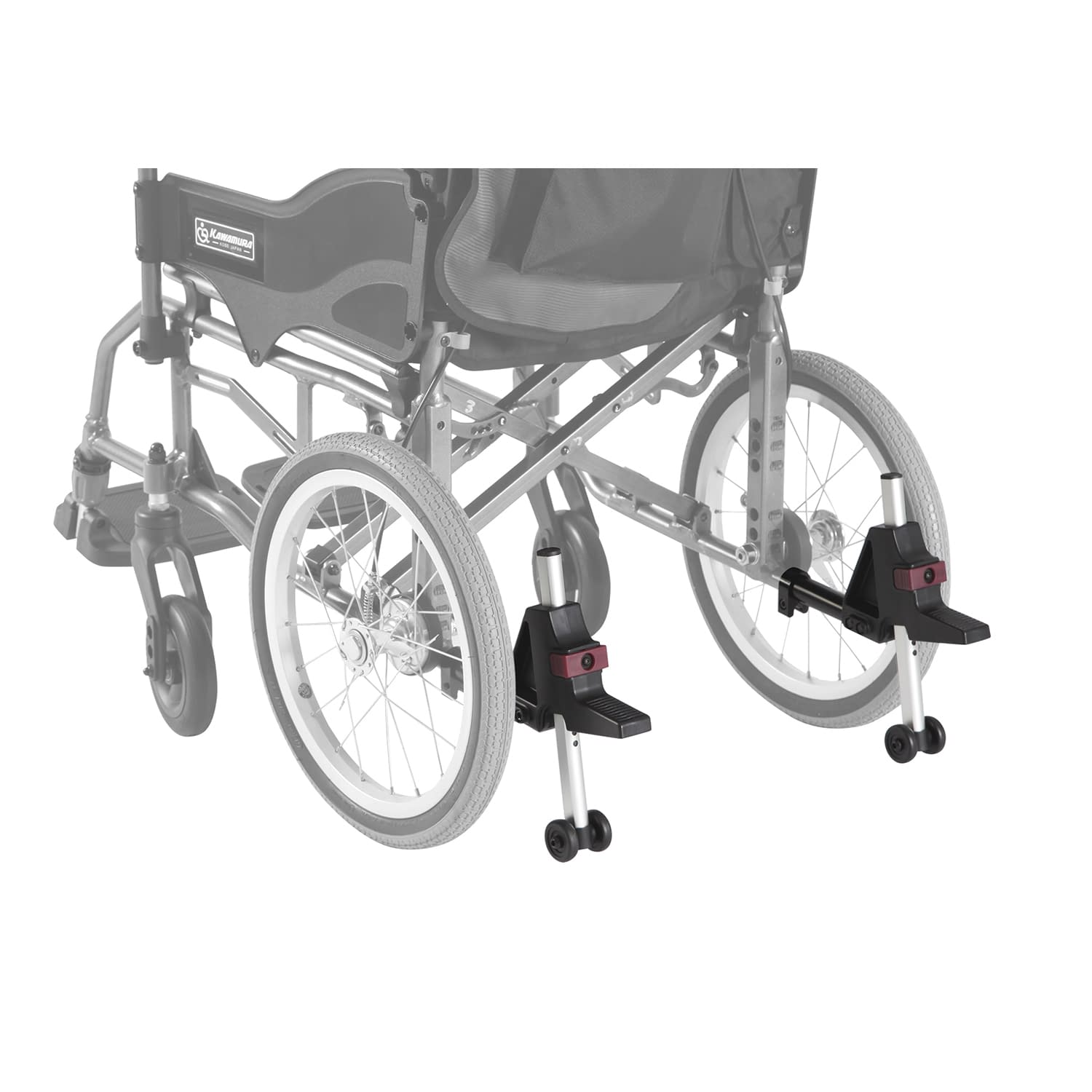 転倒防止金具(モジュール式)中床 中床・φ22 25-2364-01 カワムラサイクル KY58307(ケイ22)