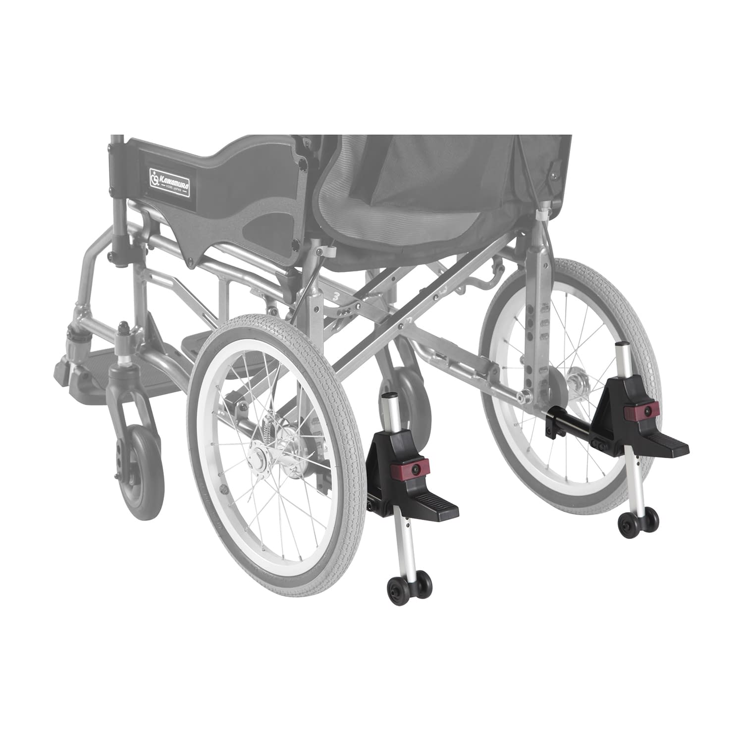 転倒防止金具(モジュール式)低床 低床・φ22 25-2364-03 カワムラサイクル KY58308(ケイ22)