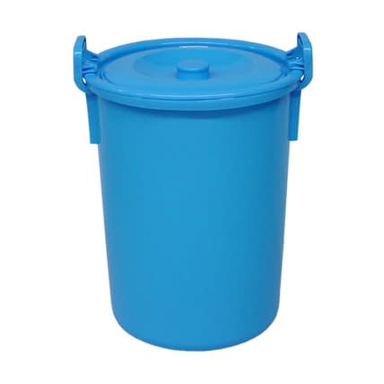 ポリペール(蓋付)40L バケツ 10-3275-0101 ブルー 矢崎化工