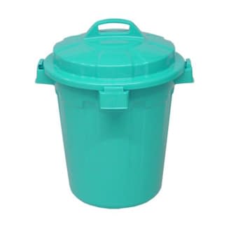 ポリペール(蓋付)30L バケツ 10-3290-0001 ブルー 矢崎化工 YL-30 (405X540MM)