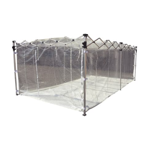 感染症対策クリーンブース 簡易陰圧室 24-9737-03 越智工業所 MY-CBN4