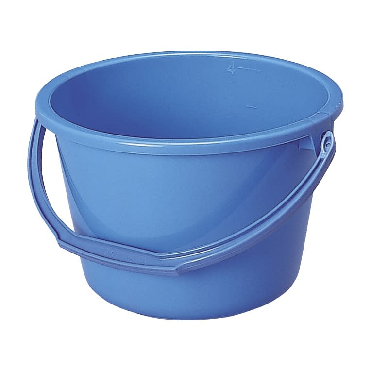 ポリバケツ(4.3L) バケツ 10-3320-0101 ブルー 矢崎化工
