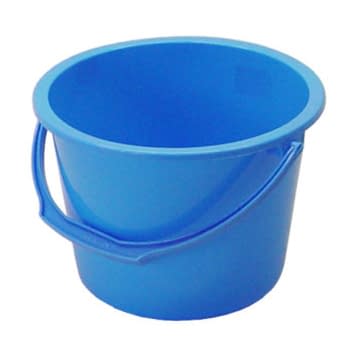 ポリバケツ(11L) バケツ 10-3320-0401 ブルー 矢崎化工