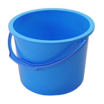 ポリバケツ(13L) バケツ 10-3320-0501 ブルー 矢崎化工