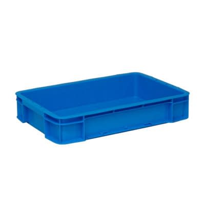ポリコンテナー(蓋付) 10-3265-00 矢崎化工 PT-18D (600X400X120)