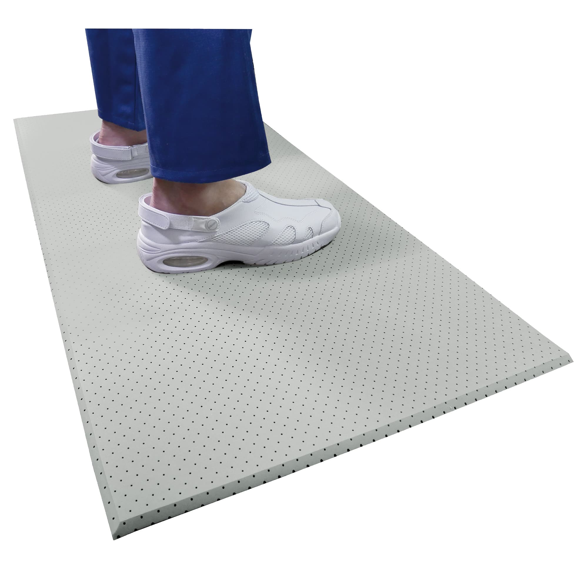 超薄型疲労軽減床マット(ディスポ) フロアマット(術者用) 25-2307-00 光研化成 UMW-11(グレー)