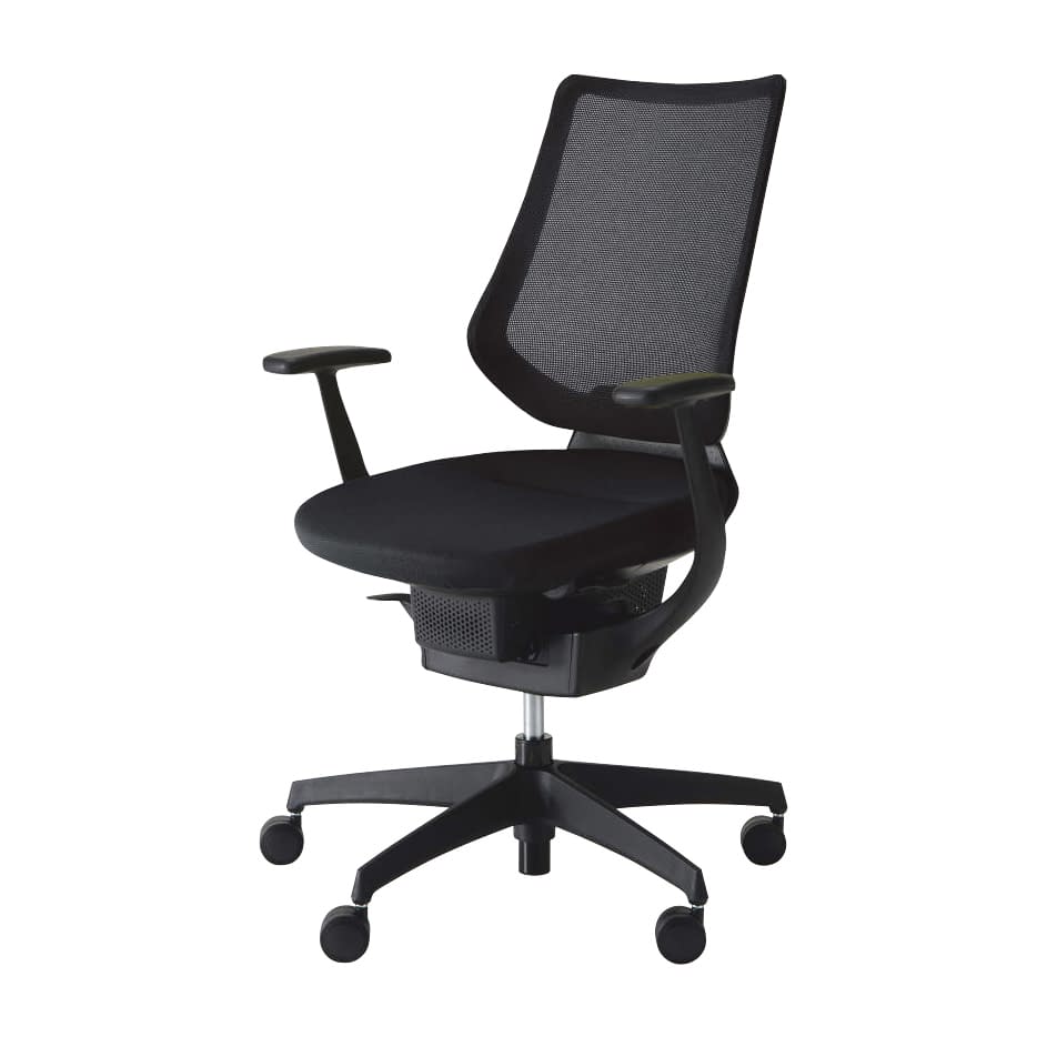 イング メッシュ・バーチカルタイプ メッシュ・バーチカルタイプ 樹脂脚 診察椅子 24-9893-00 コクヨ CR-G3403E6G4B6-V