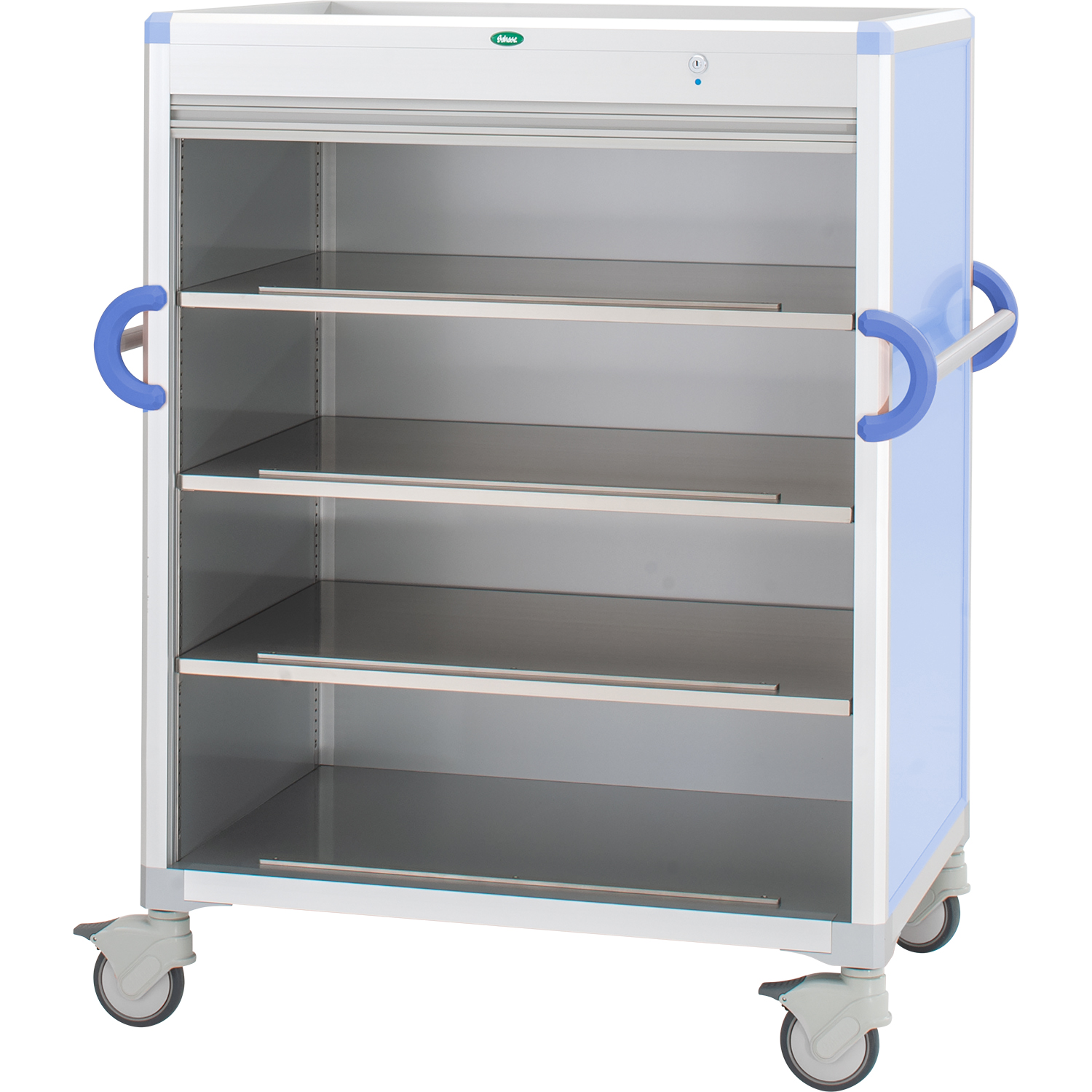 滅菌器材カート 25-2312-01 サカセ化学工業 CP-AS03B(ブルー)