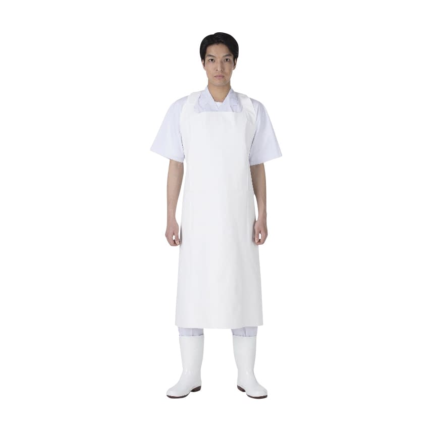 ウレタン打抜エプロン S 25-2198-00 ジンナイ 940(S)シロ