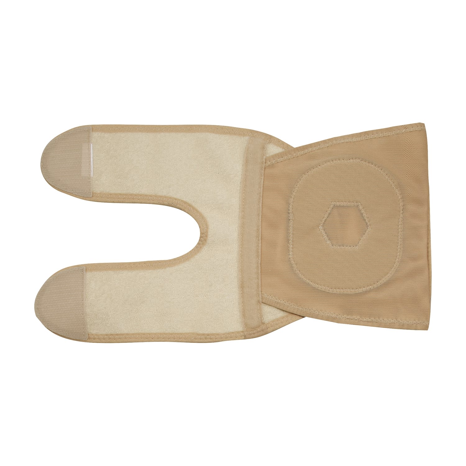 接骨院の先生のテーピングひざサポータ 25-2841-00 セルヴァン 45632002(MーL)ベージュ