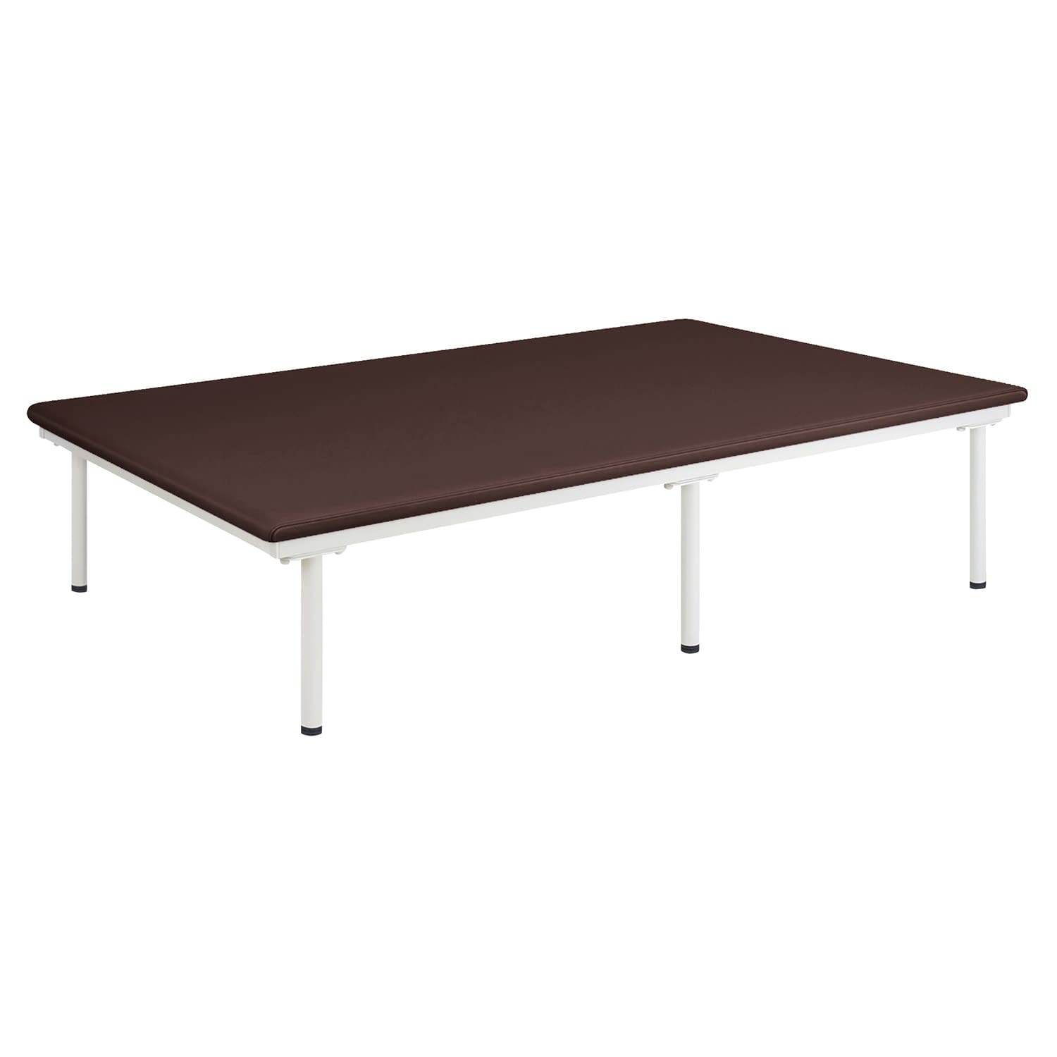 SD訓練台 25-2978-0104 ビニルレザー茶 高田ベッド製作所 TB-1486(110X45CM)