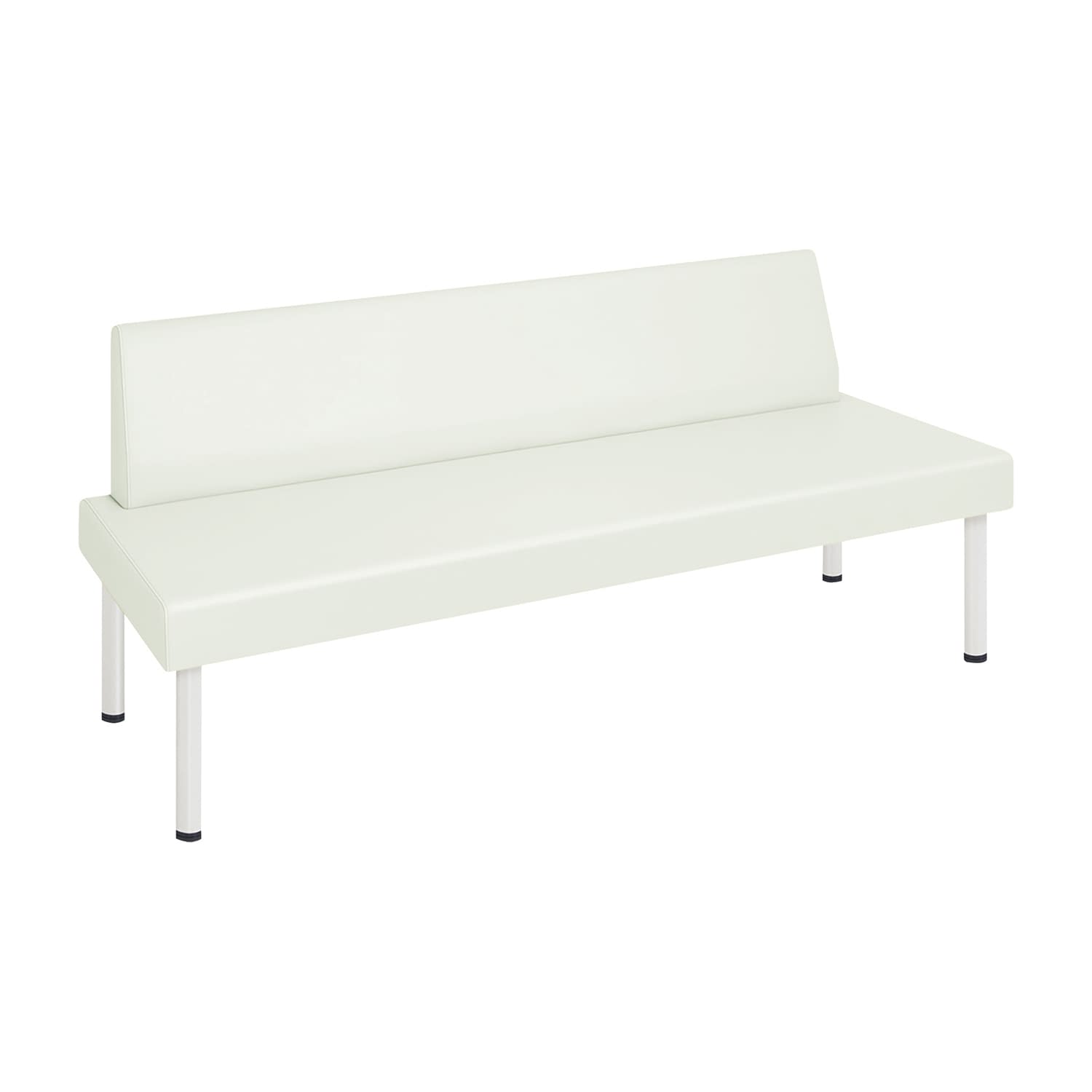 STスミス(01) 25-2980-0001 ビニルレザー白 高田ベッド製作所 TB-1489-01(100X72CM)