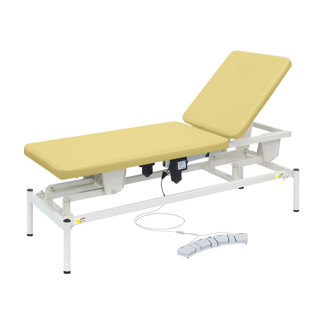 2M電動リモス 25-2981-0002 ビニルレザーアイボリー 高田ベッド製作所 TB-1516(60X180CM)