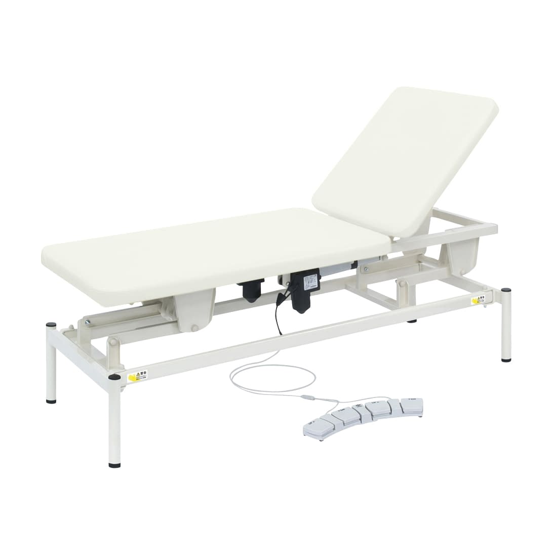 2M電動リモス 25-2981-0201 ビニルレザー白 高田ベッド製作所 TB-1516(70X180CM)