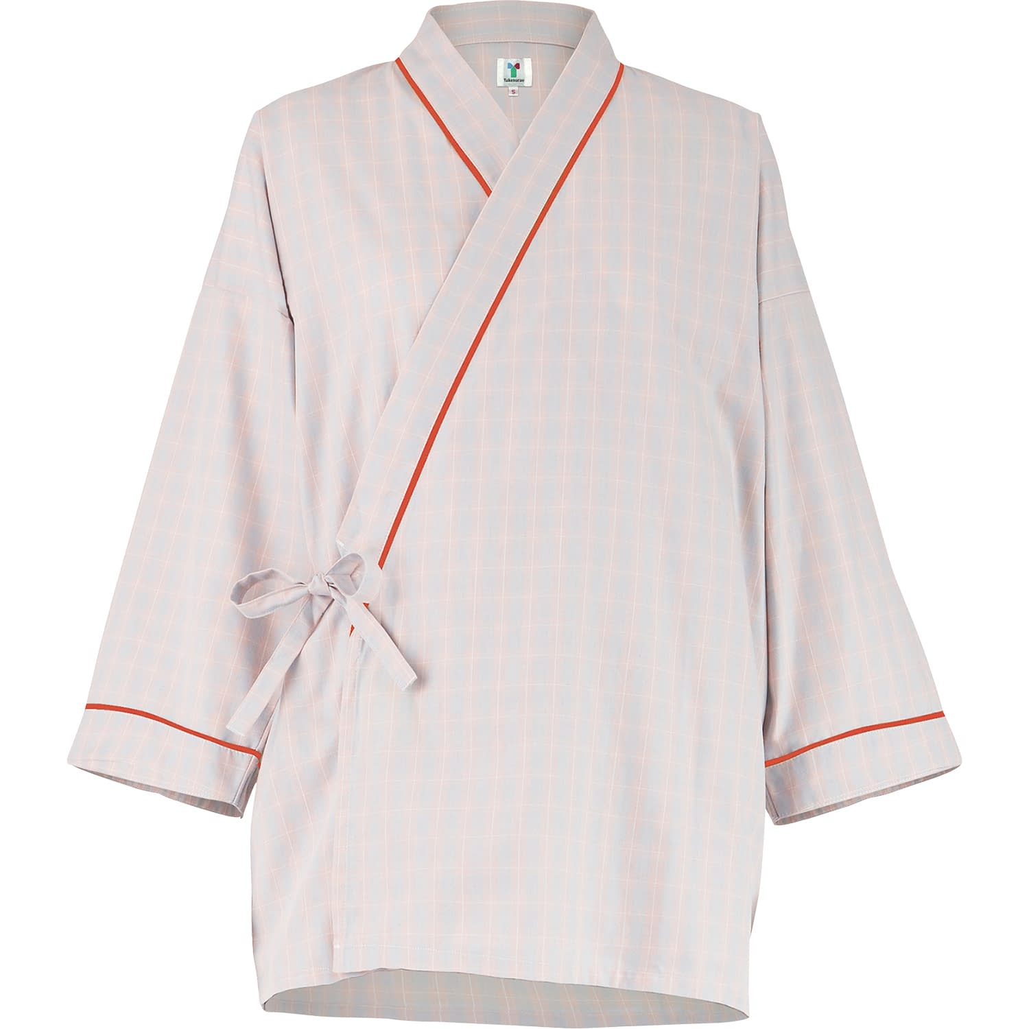 患者衣じんべい 25-6025-01 竹虎 800513(M)