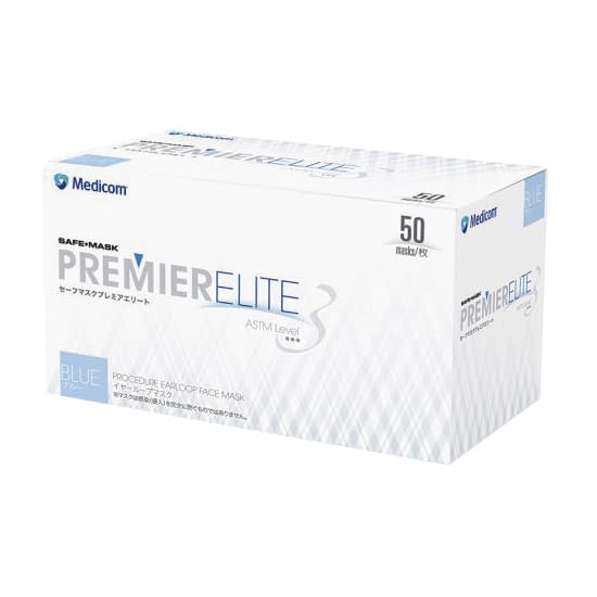 セーフマスクプレミアエリートレベル3 レギュラー 25-2637-00 Medicom GMK201915(50マイ)レギュラ