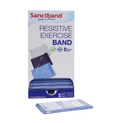 レジスティブエクササイズバンド30P ヘビー トレーニングチューブ 25-3770-03 サンクトバンド EB015J-GCSB0(ブルーベリ