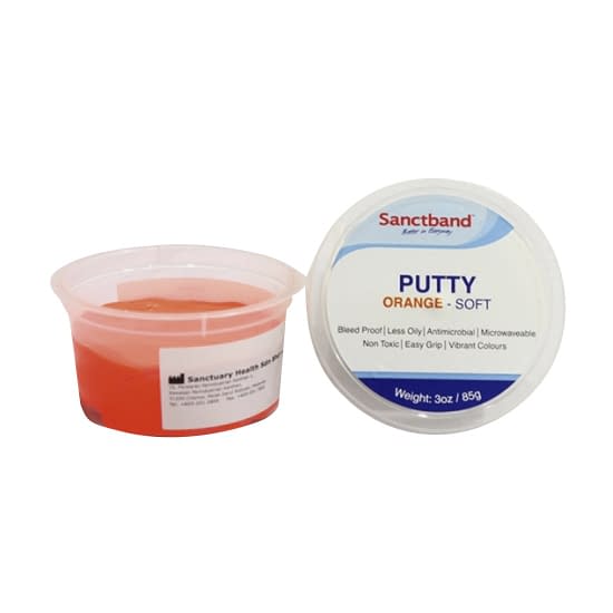 パテ ソフト リハビリ用品 25-2760-01 サンクトバンド PU002G-DASB0(オレンジ)