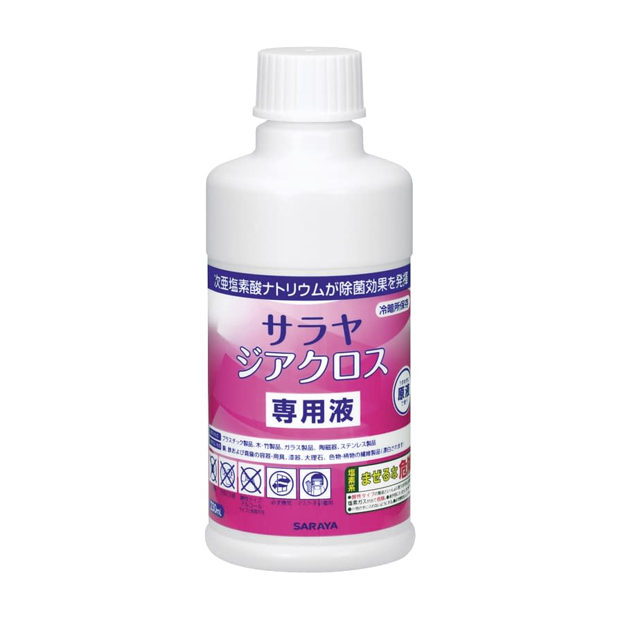 サラヤジアクロス専用液 専用液 環境清拭ワイパー 25-2696-02 サラヤ 42385(230ML)