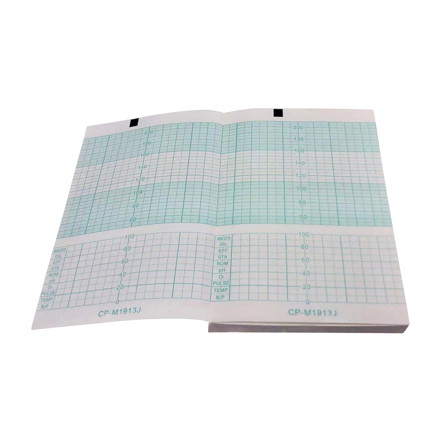 分娩監視用記録紙(フィリップス社紅色 フィリップス社 25-3789-00 ちばら CP-M1910A(40サツ)