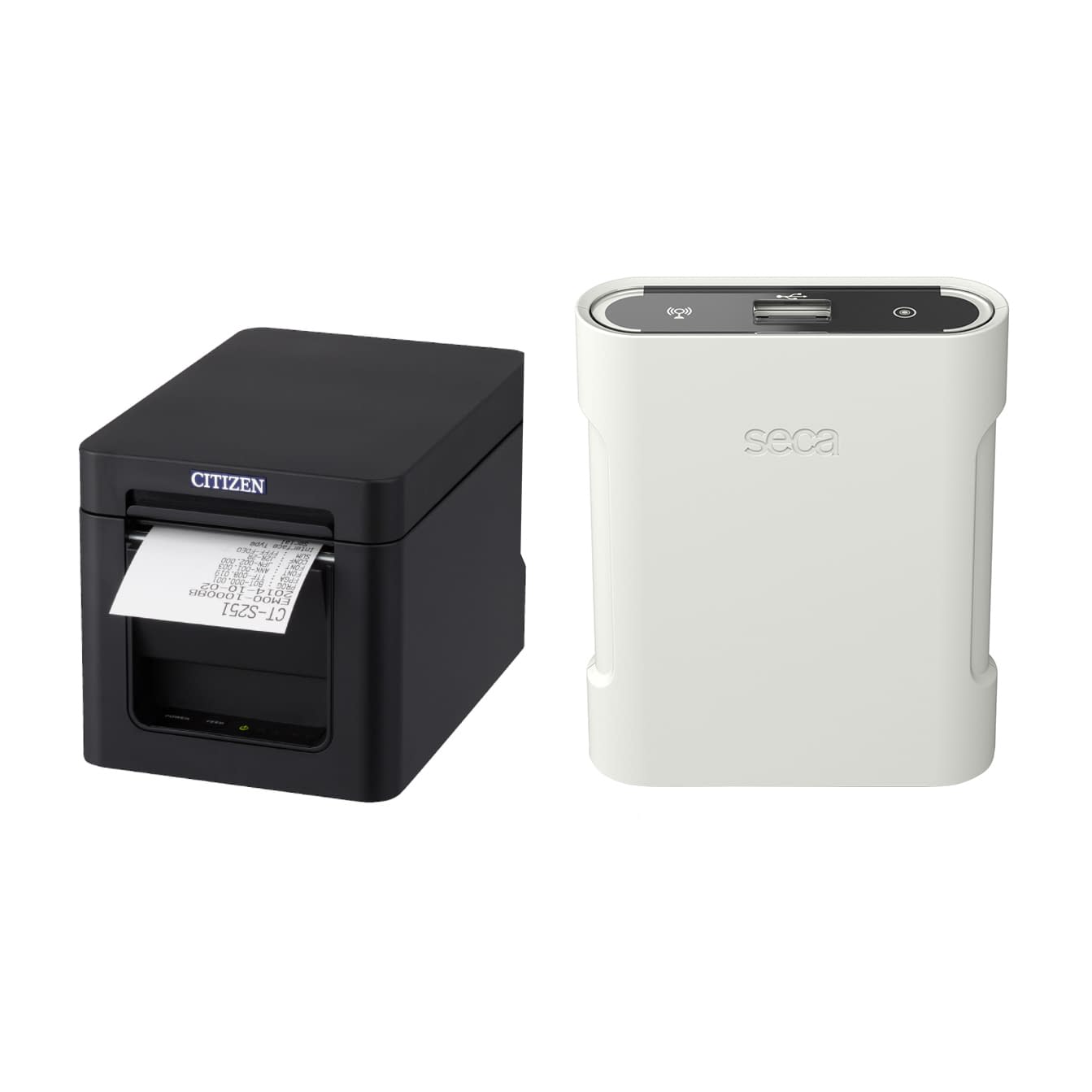 無線プリンターセット 身長体重計 25-3256-10 seca