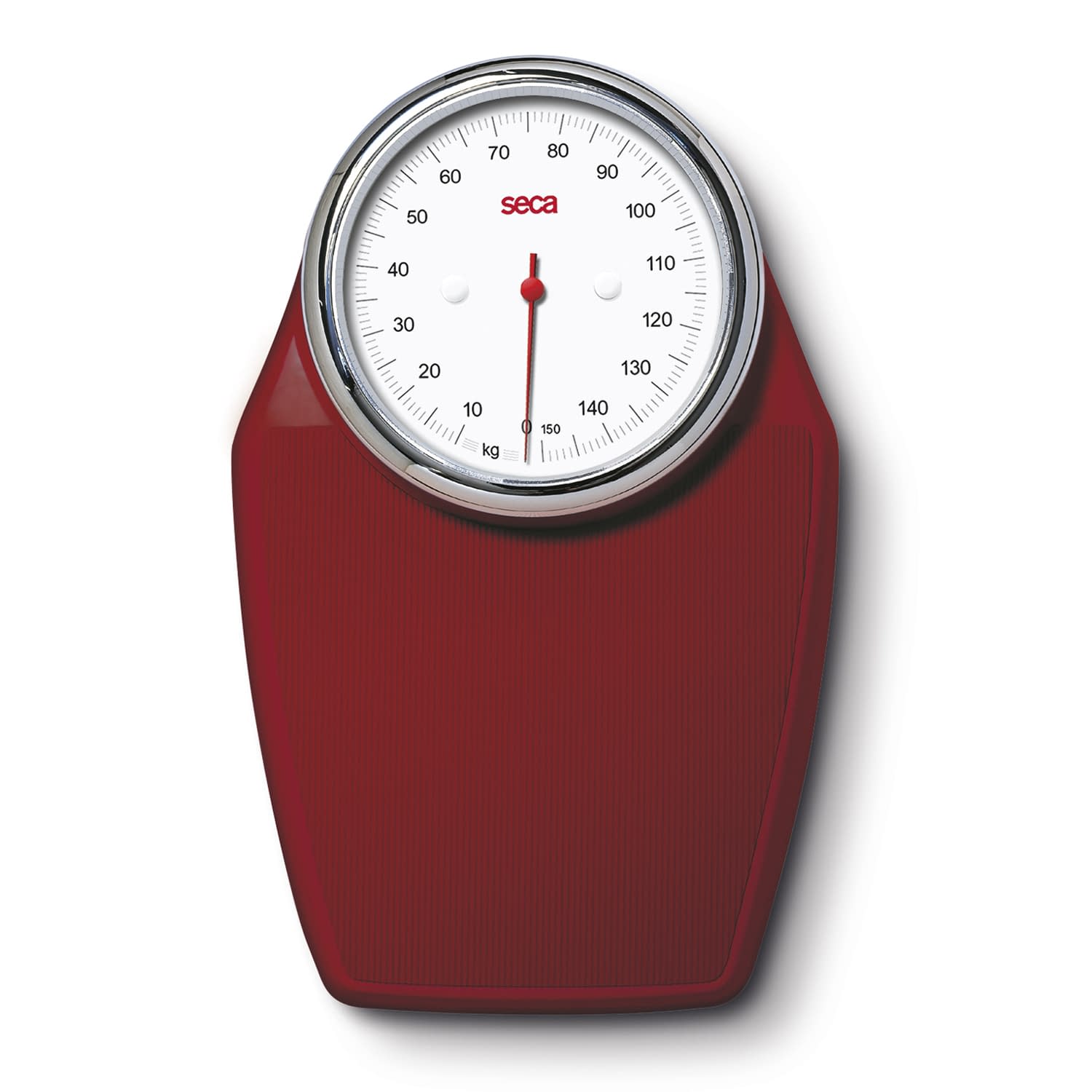アナログフラットスケール 体重計 25-3213-02 seca SECA760(アカ)