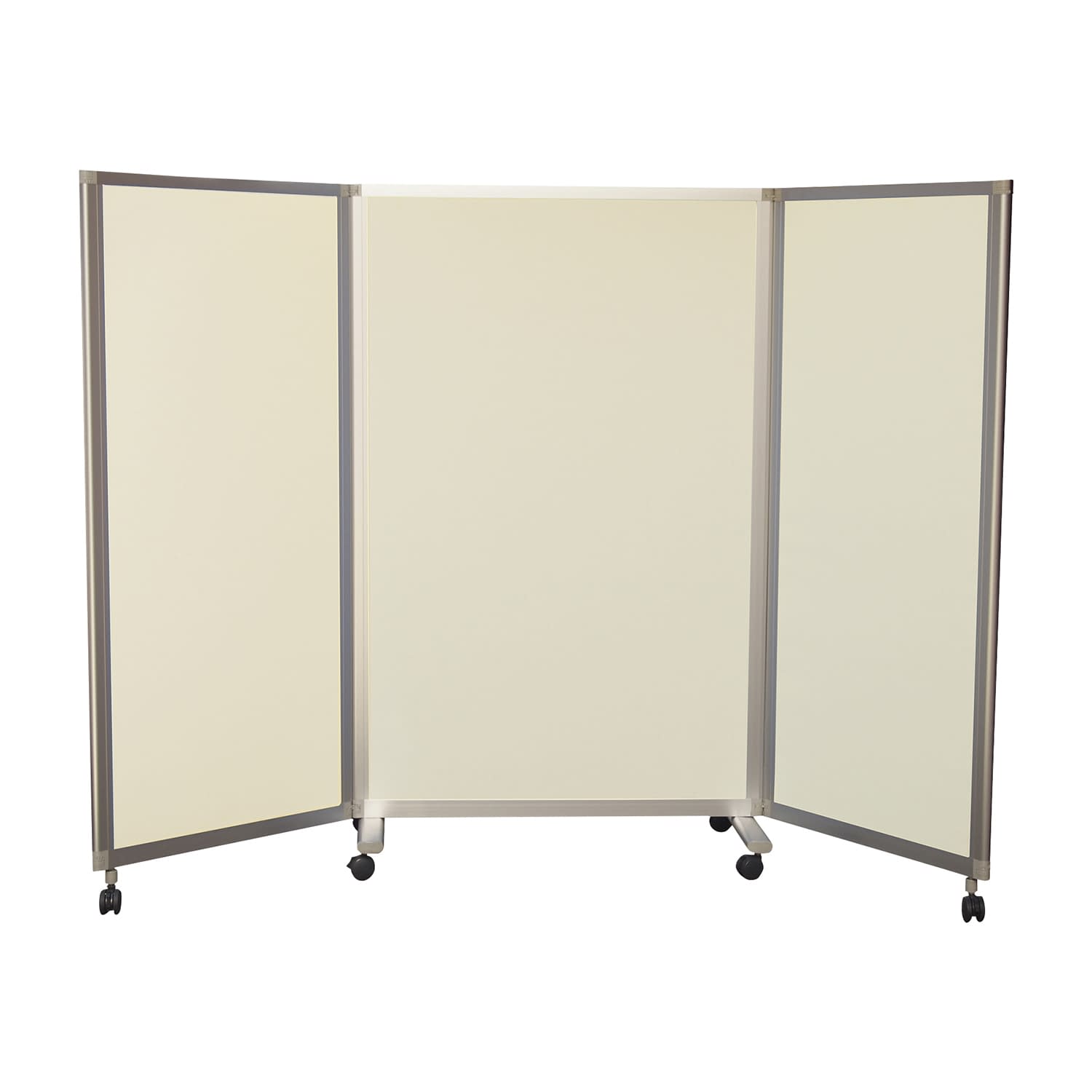 吸音3連スクリーン(抗ウイルス・制菌 片面吸音 25-3040-09 東京ブラインド工業 FTSV181801(アイボリー)