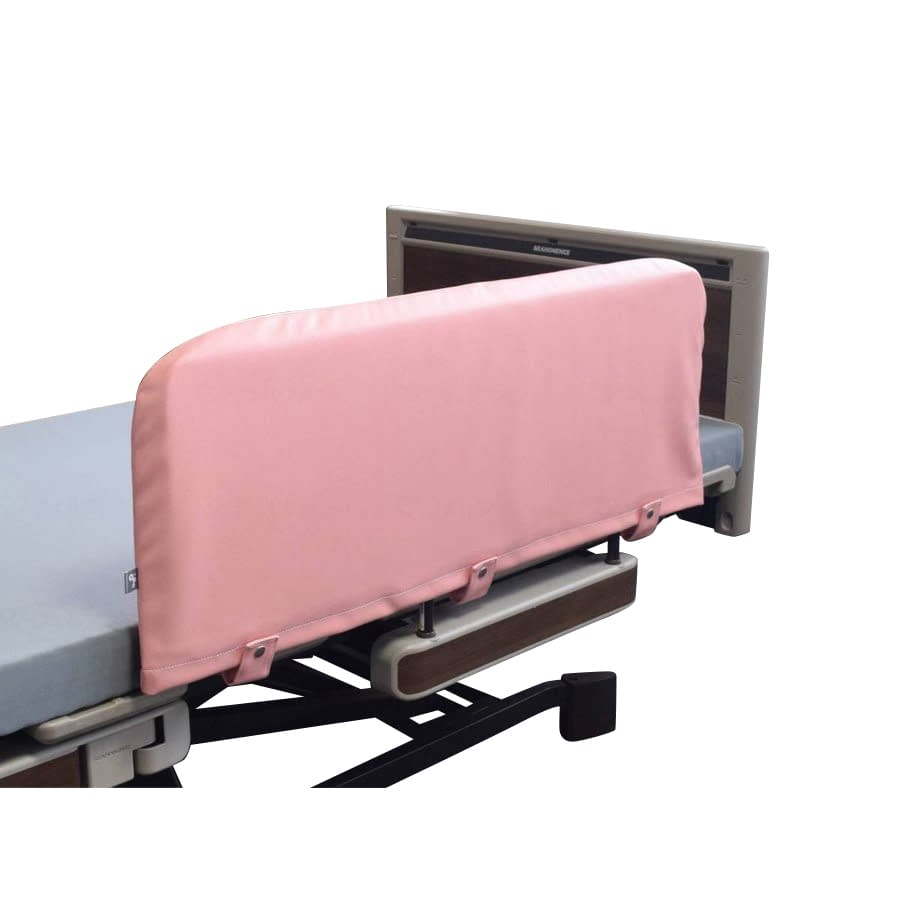 サイドレールクッションカバー(片側) 片面L 25-2779-0103 ピンク 特殊衣料 0100(L)
