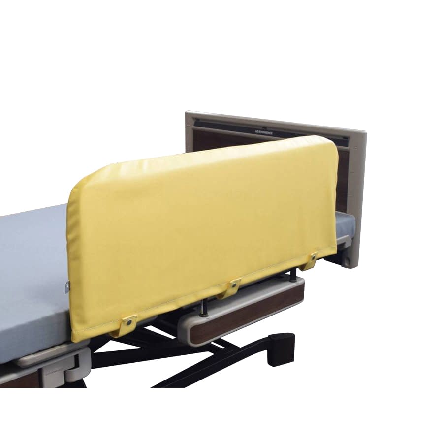 サイドレールクッションカバー(両面) 両面M 25-2779-0202 イエロー 特殊衣料 0101(M)