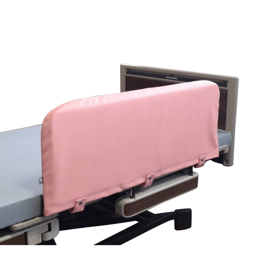 サイドレールクッションカバー(両面) 両面M 25-2779-0203 ピンク 特殊衣料 0101(M)