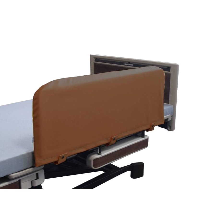 サイドレールクッションカバー(両面) 両面M 25-2779-0204 ブラウン 特殊衣料 0101(M)