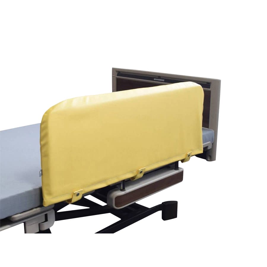 サイドレールクッションカバー(両面) 両面L 25-2779-0302 イエロー(受注生産) 特殊衣料 0101(L)