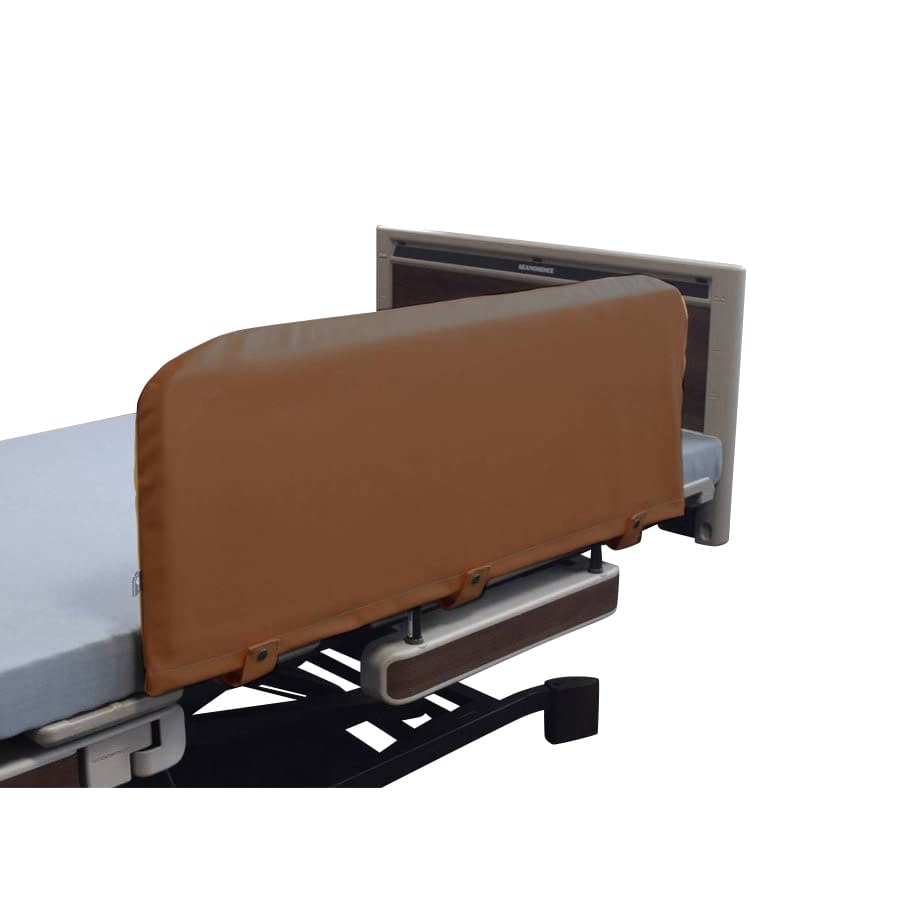 サイドレールクッションカバー(両面) 両面L 25-2779-0304 ブラウン(受注生産) 特殊衣料 0101(L)