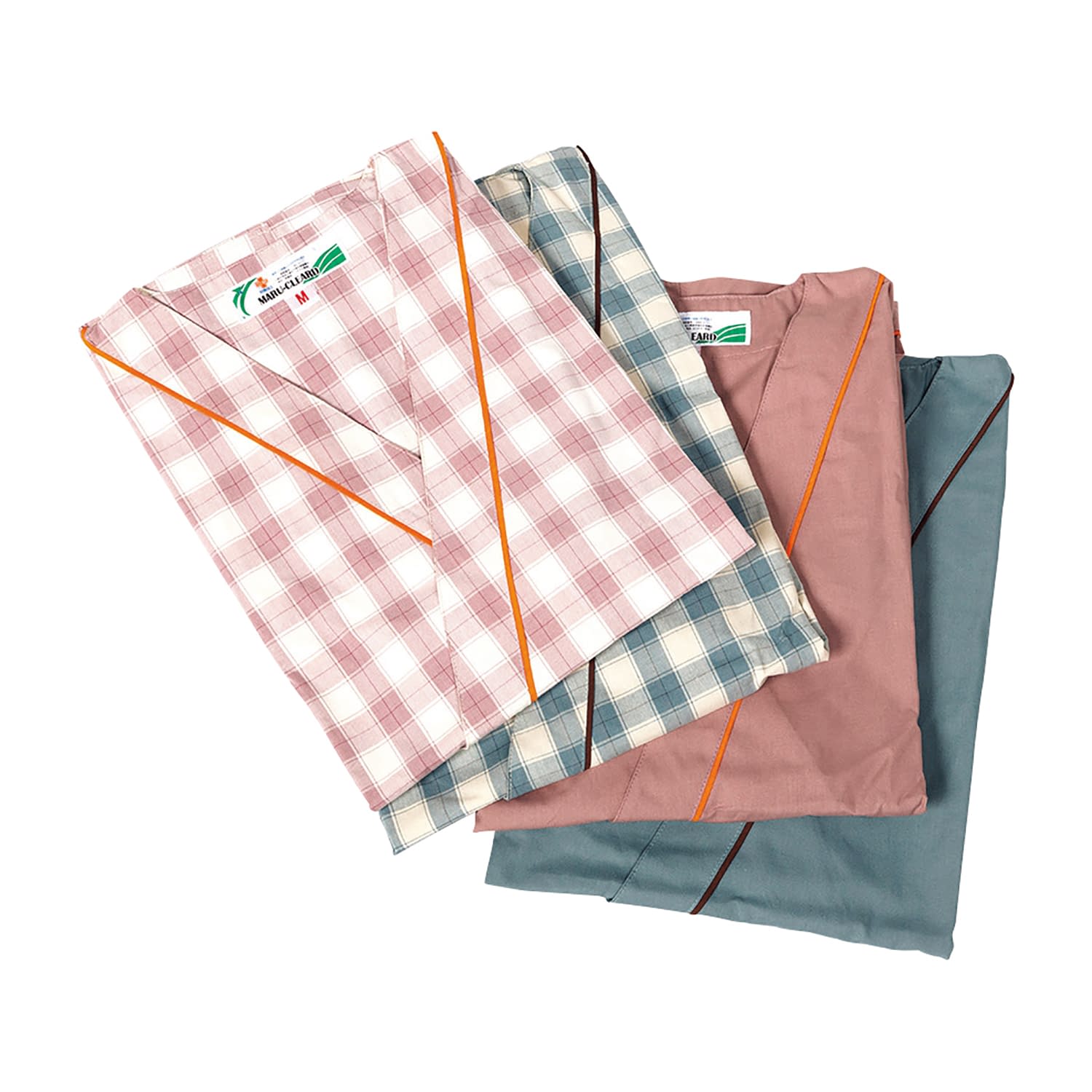 寝巻き(セパレートタイプ) 婦人用 25-4699-01 特殊衣料 NO.0730(M)ムジピンク