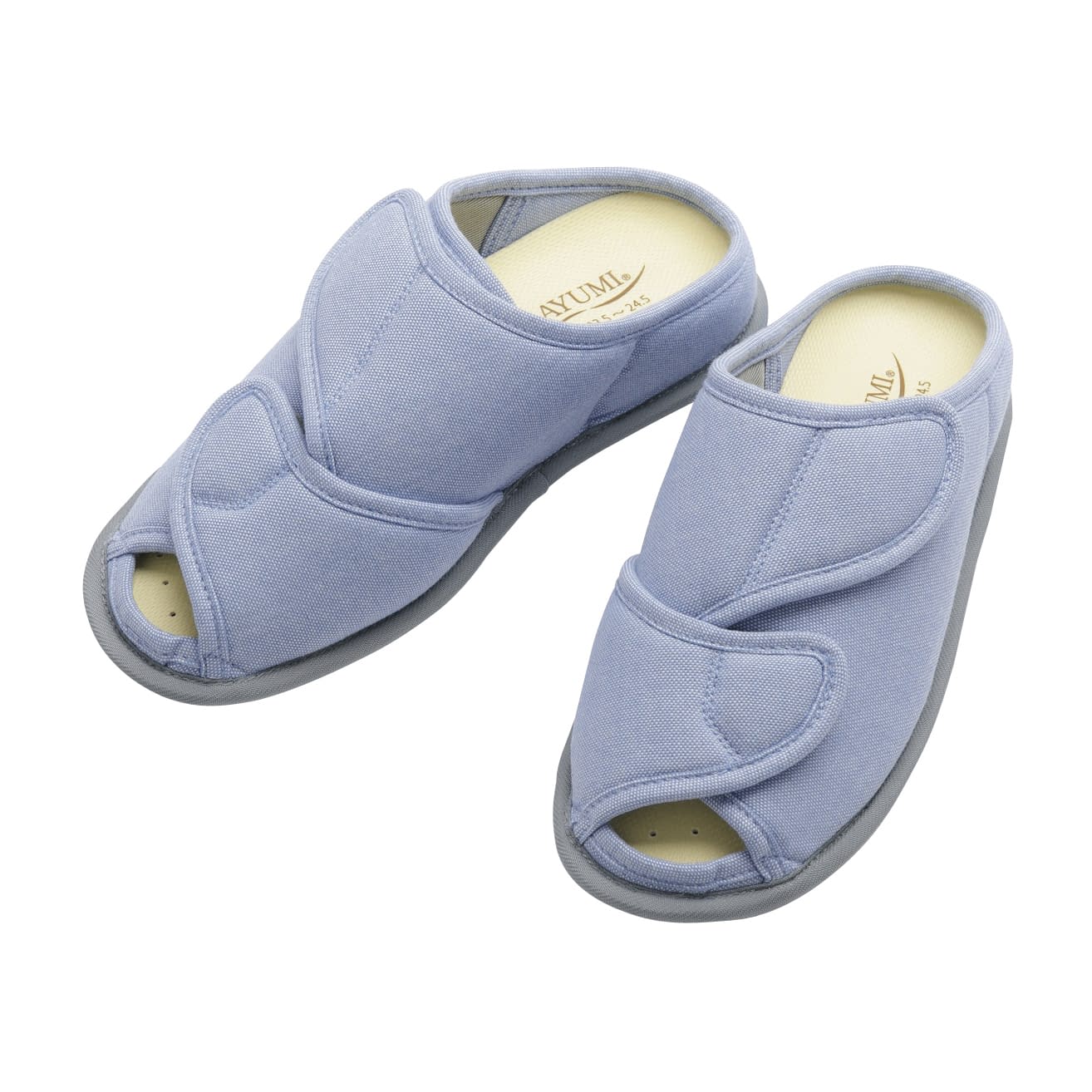 あゆみ オープンフィット 25-2783-0003 ブルー 徳武産業 2237(M/22.0-23.0CM)