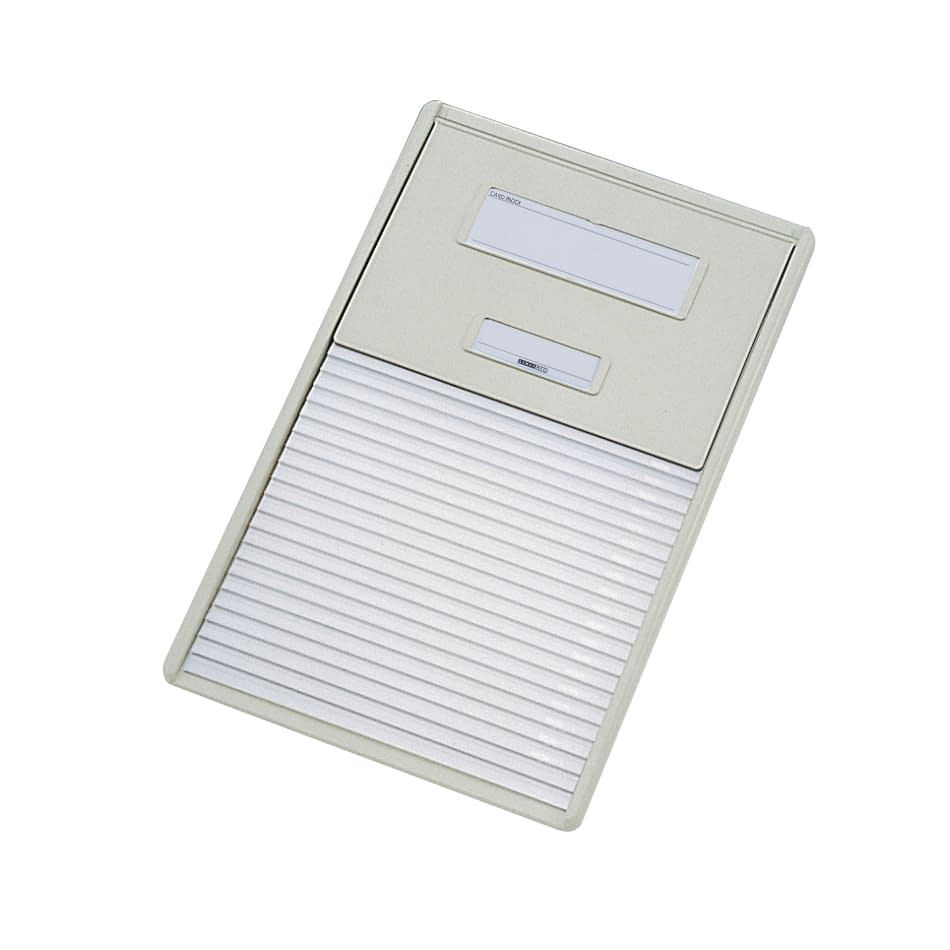 カードインデックス A4・21ポケット カーデックス 23-3659-0001 1：オフホワイト LIHITLAB． HC112C