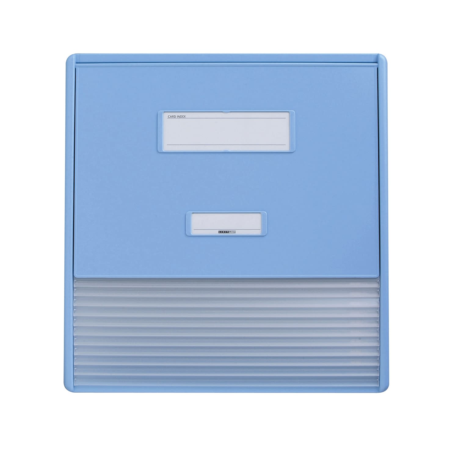 カードインデックス A3(A4タテ2面)・11ポケット カーデックス 23-3660-0002 2：ブルー LIHITLAB． HC113C